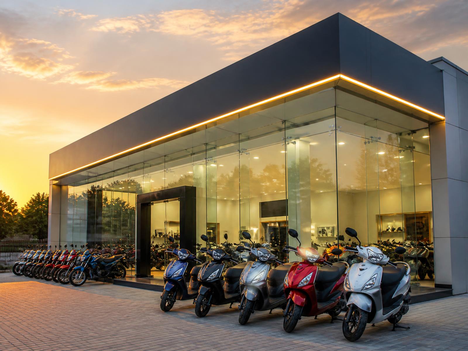 Power Pack Motors TVS showroom in Pandikkad, Kerala